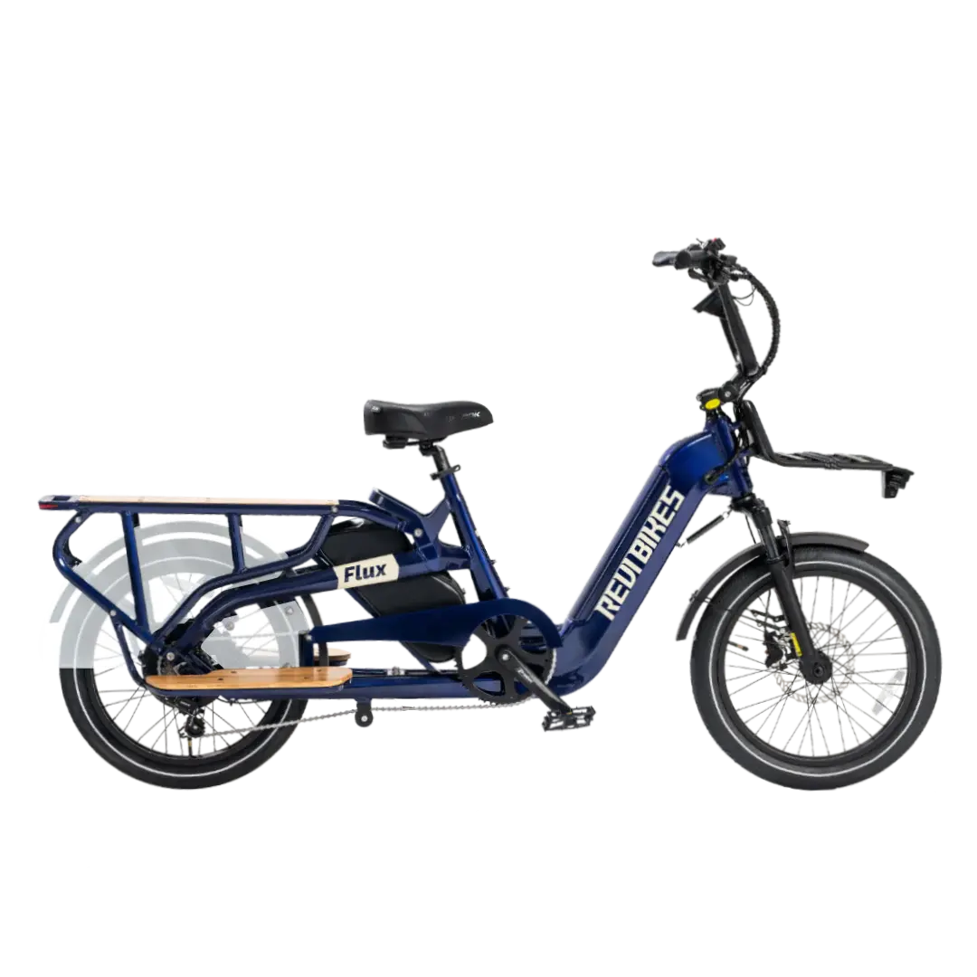 Revi 750W 48V Flux Step-Thru Cargo Electric Bike 13