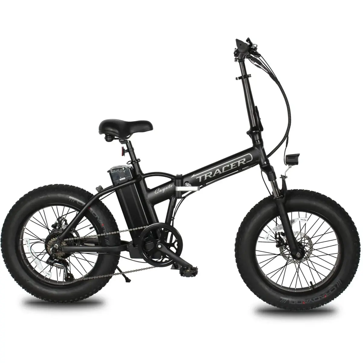 Tracer 500W 20" Coyote Foldable Electric Bike 1