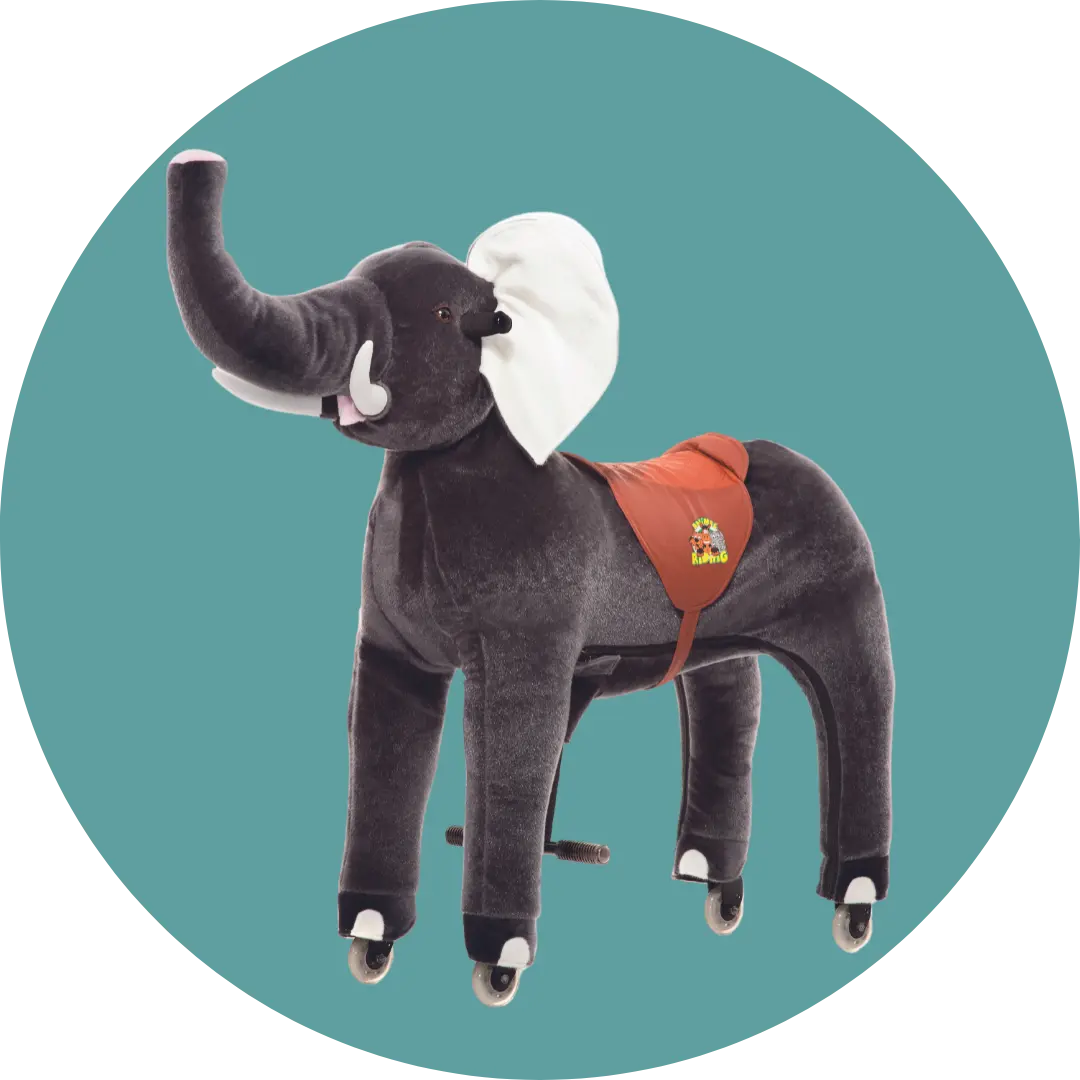 Lenkbares Reittier - Elefant Sultan 1