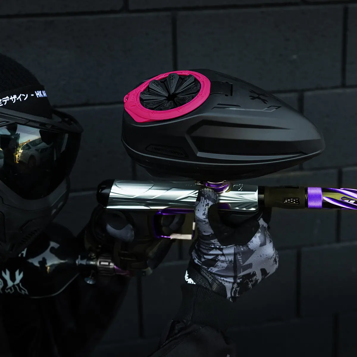 Sonic Plus Loader - Black/Neon Pink 2