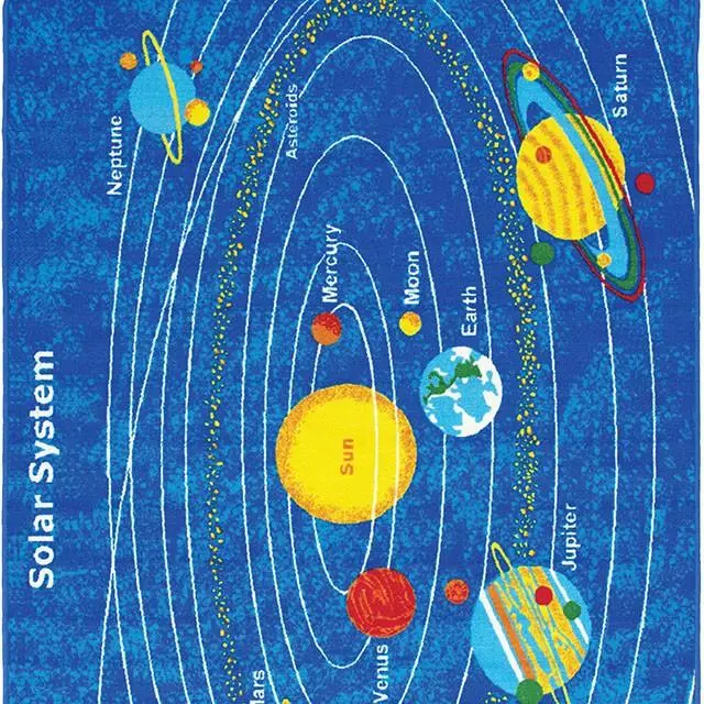 Abbey Solar System 4' 9" X 6' 9" Area Rug 1
