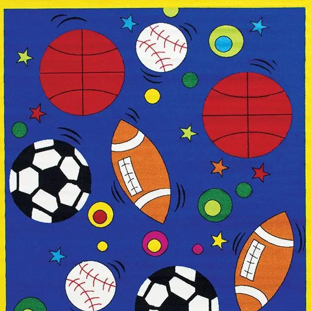 Abbey Sports 4' 9" X 6' 9" Area Rug 1
