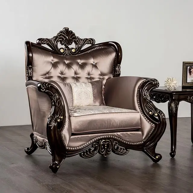 Albacete Chair Cherry & Campage 1