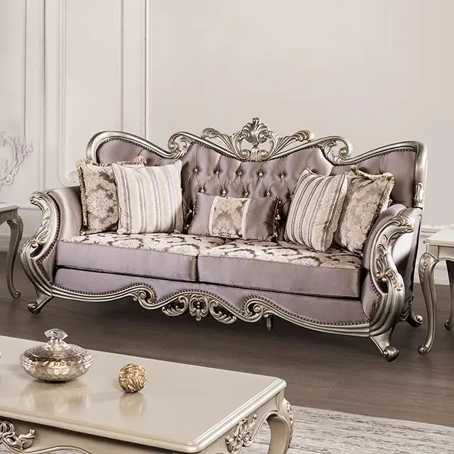 Albacete Sofa Campage & Walnut 1