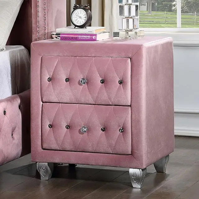 Zohar Night Stand, Pink 1
