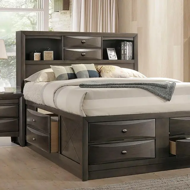 Zosimo E.King, Full, & Queen Storage Bed 1