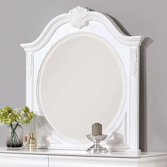 Alecia Mirror, White 1