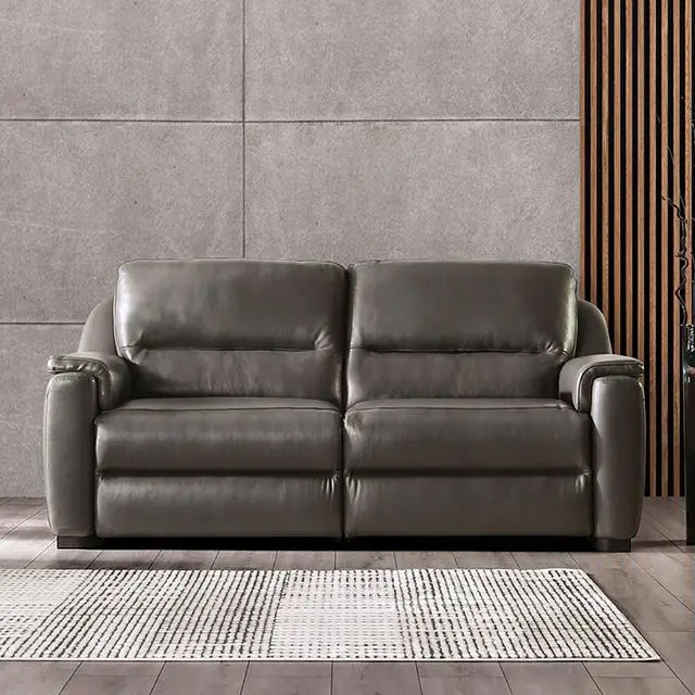 Altamura Power Sofa, Gray & Beige 1