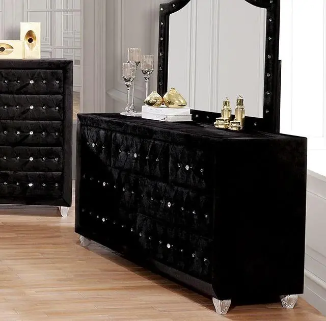 Alzire Black & Gray Dresser 1