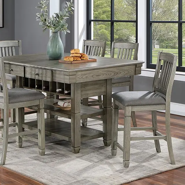Anaya Counter Ht. Table, Gray 1