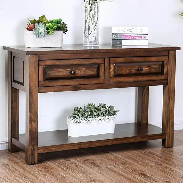 Annabel Walnut Sofa Table 1