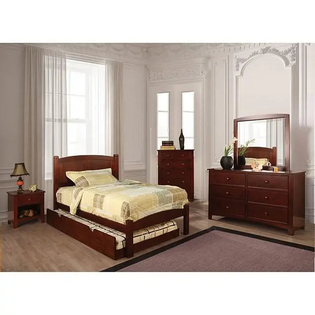 Cara Cherry Twin Bed 2