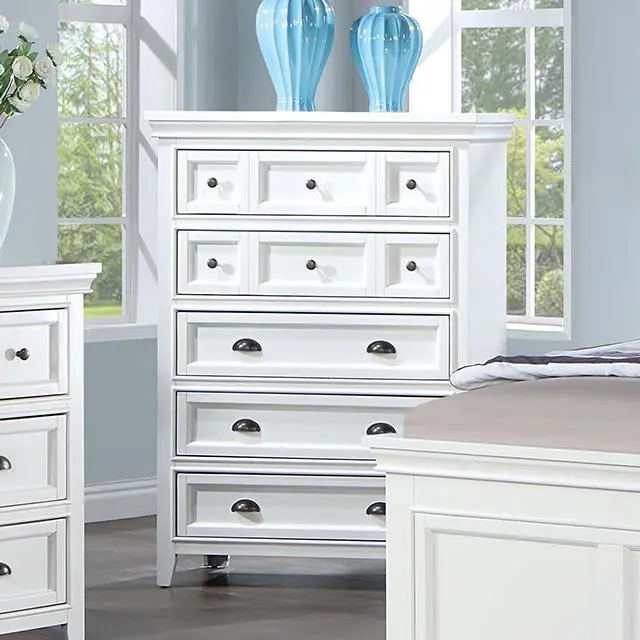 Castile Chest, White 1