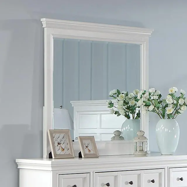 Castile Mirror, White 1