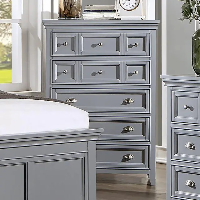 Castlile Chest, Gray 1