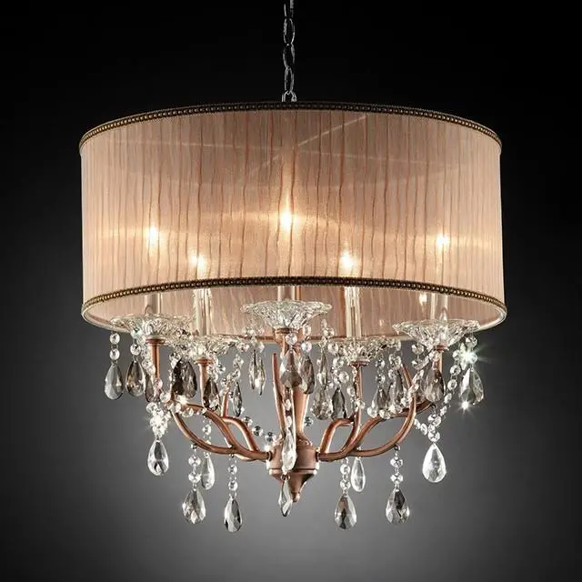 Cecelia Ceiling Lamp, Hanging Crystal 1