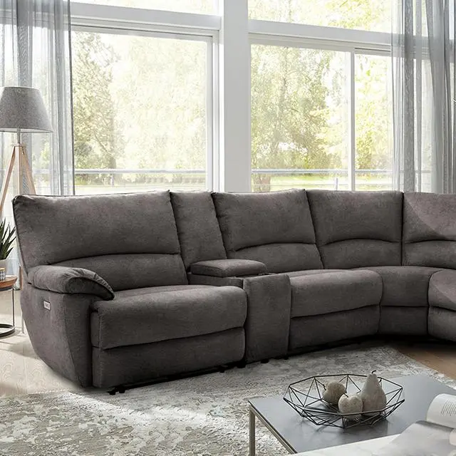 Cerelia Power Sectional, Gray 1