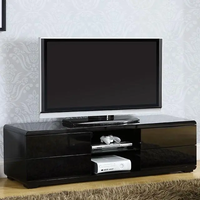Cerro Black 59" Tv Console, Black 1