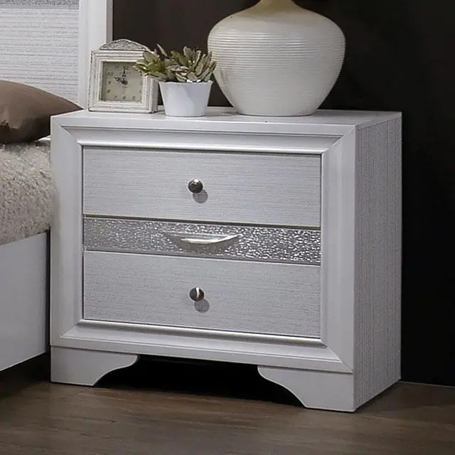 Chrissy White Night Stand 1