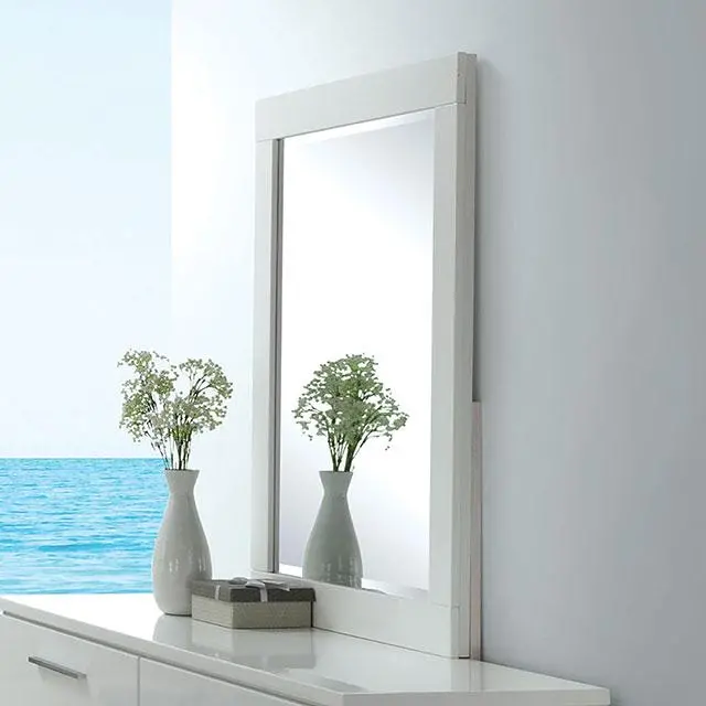 Christie Glossy White Mirror 1