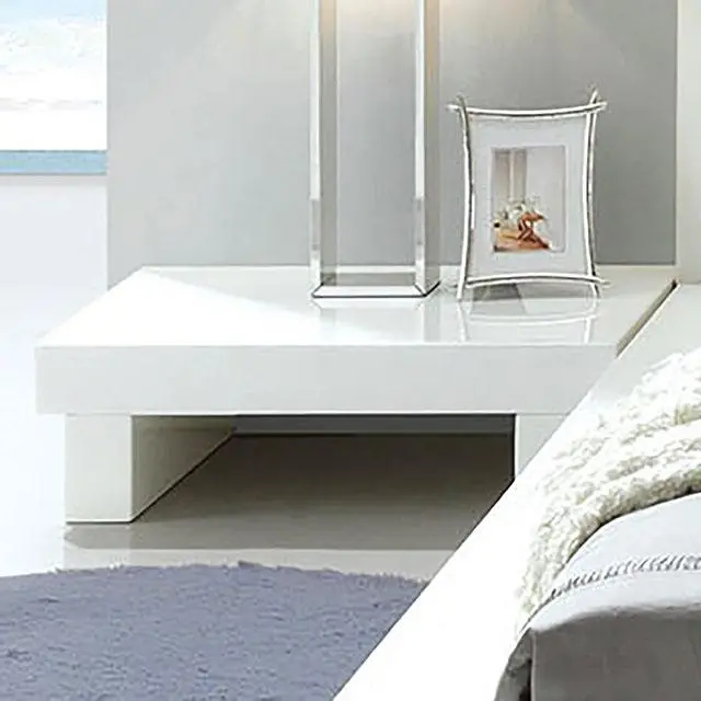 Christie Glossy White Night Stand 1