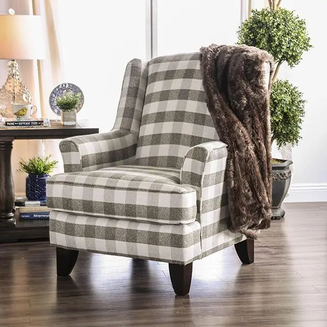 Christine Light Gray Chair 1