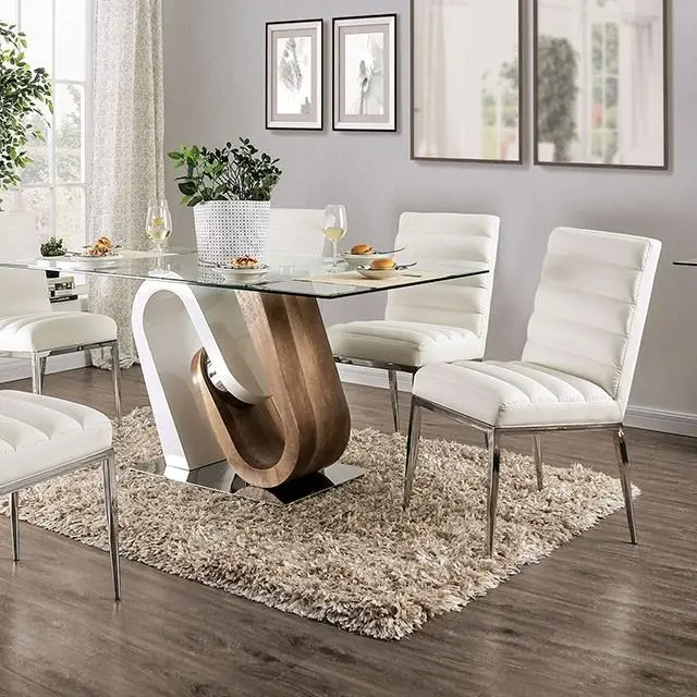 Cilegon 5 Pc Dining Table Set 1