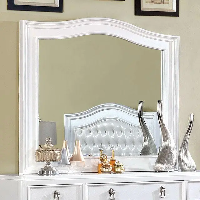 Ariston Mirror White, Silver, & Black 1