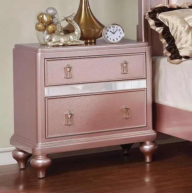 Ariston Rose Gold Night Stand 1