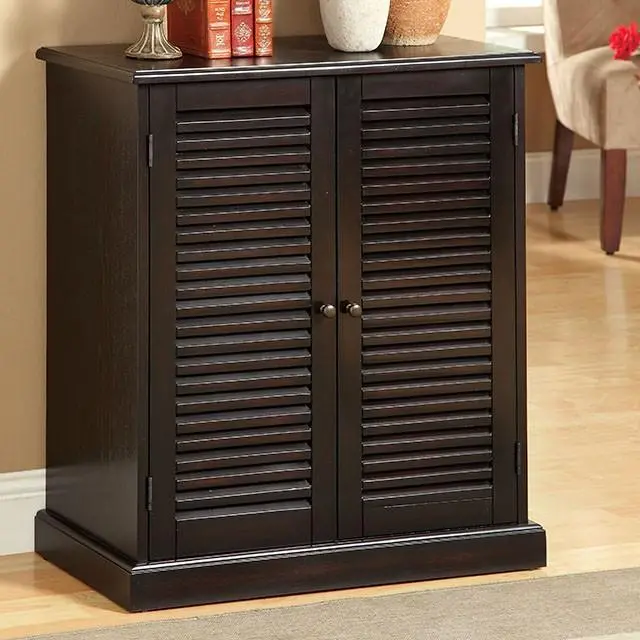 Della Espresso Shoe Cabinet 1
