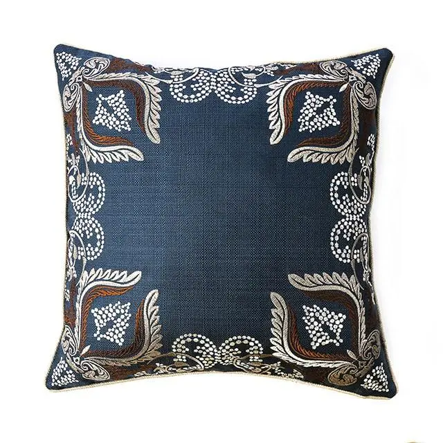 Dina Navy 20" X 20" Pillow, Navy (2/Ctn) 1