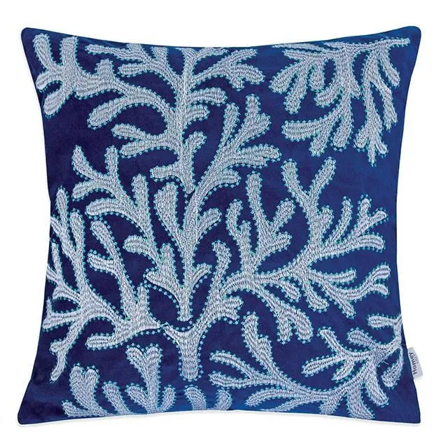 Dolly Blue 20" X 20" Pillow, Blue 1
