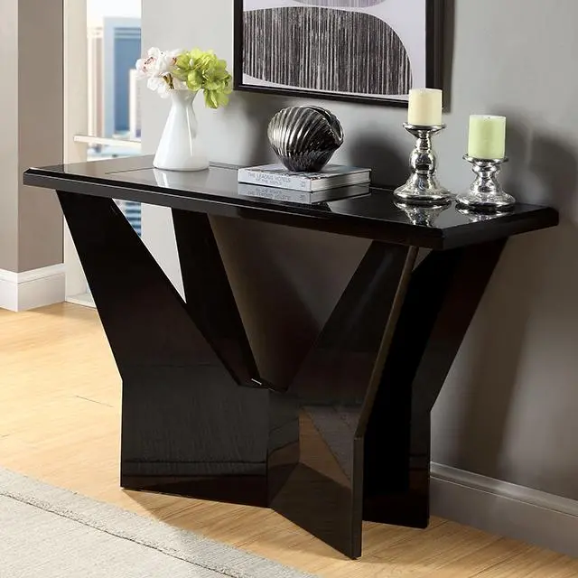 Dubendorf Sofa Table, Black 1