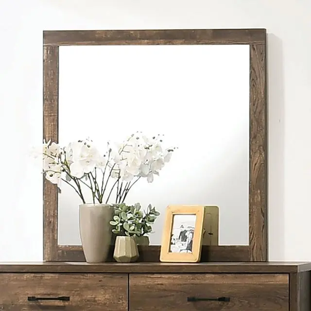 Duckworth Mirror, Light Walnut 1