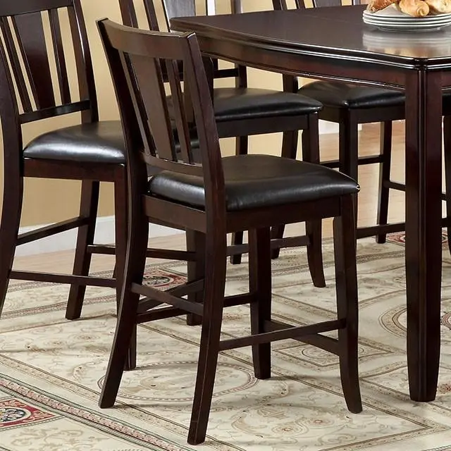 Edgewood Ii Espresso Counter Ht. Chair (2/Ctn) 1