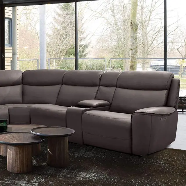 Edmondus Power Sectional, Dark Gray 1