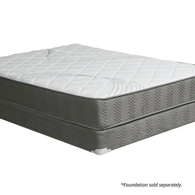 Edrea White/Gray 10" Tight Top Pocket Coil, Queen 1