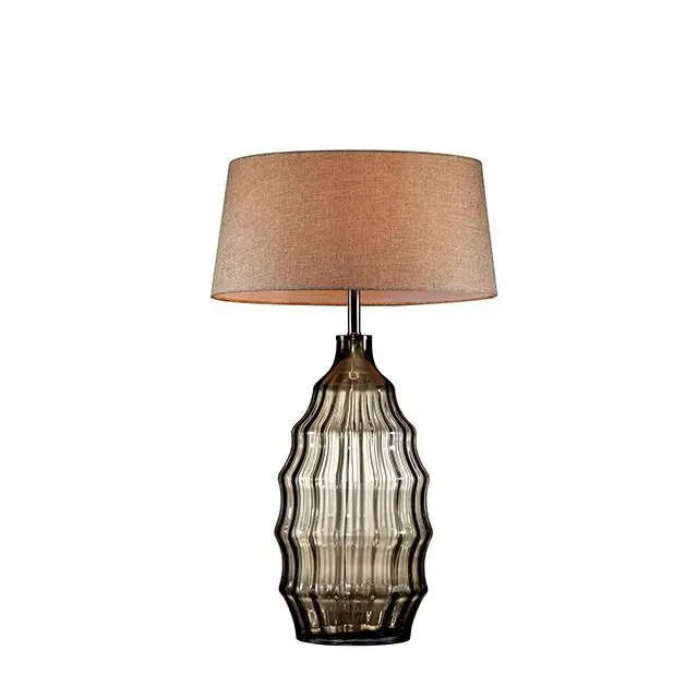Elen Olive 28"H Olive Glass Table Lamp 1