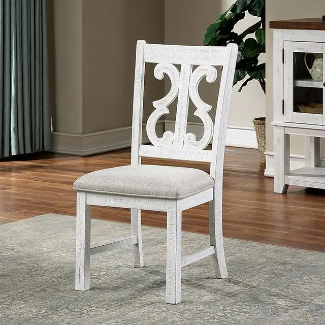 Auletta Transitional Side Chair (2/Ctn) 1
