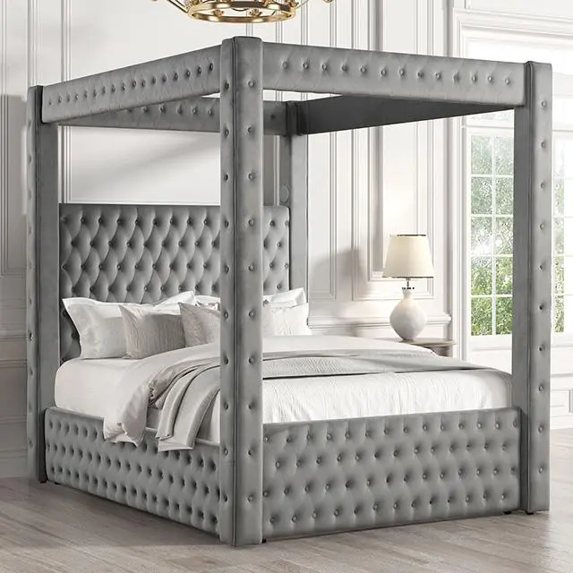 Etherea Bed Gray & Black 1