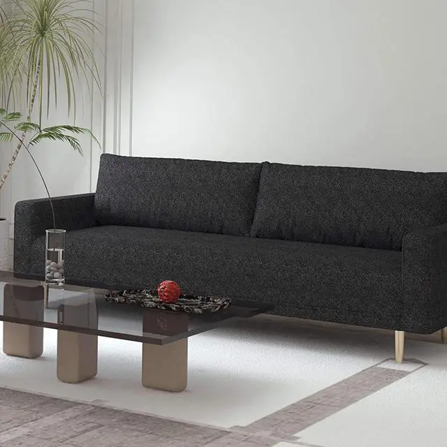 Elverum Sofa, Black 1
