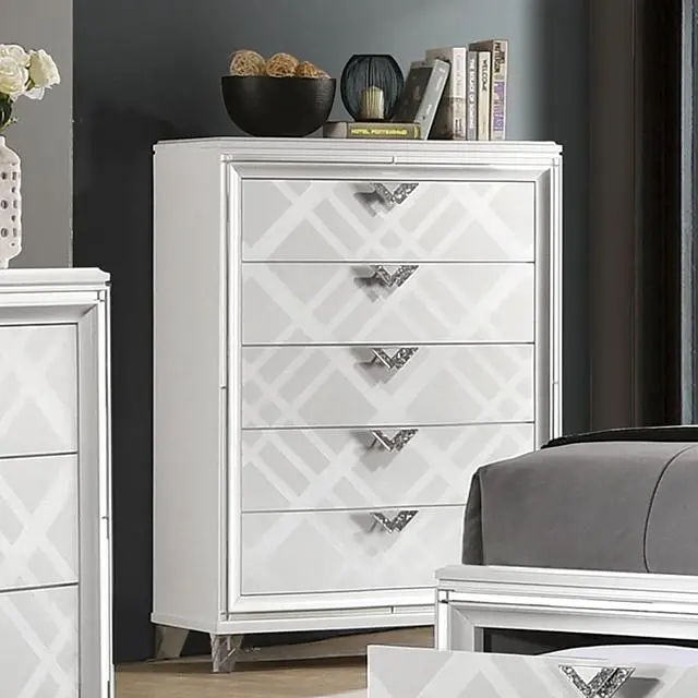 Emmeline Chest, White 1