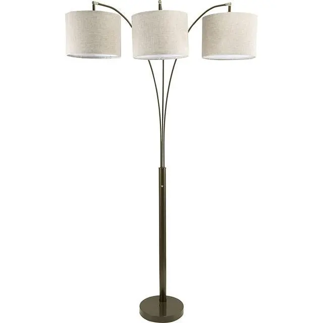 Fanny Brown 80"H Brown Arch Lamp 1