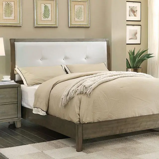 Enrico Bed Brown, Grey, & Black 3