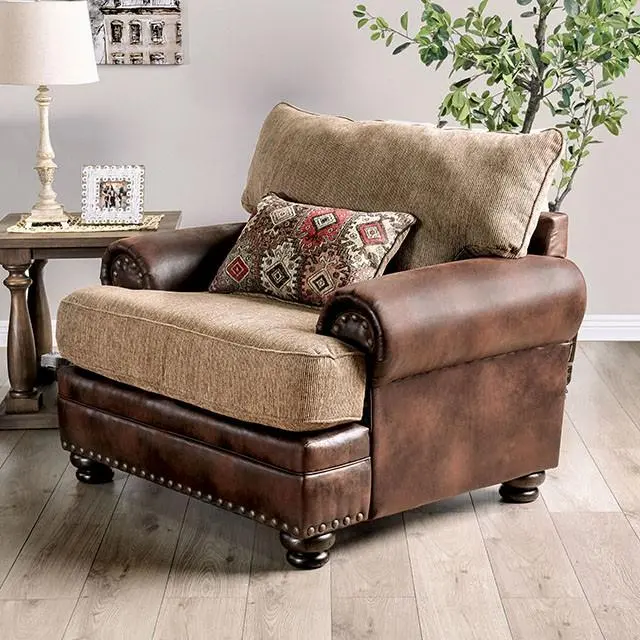 Fletcher Brown/Tan Chair 1