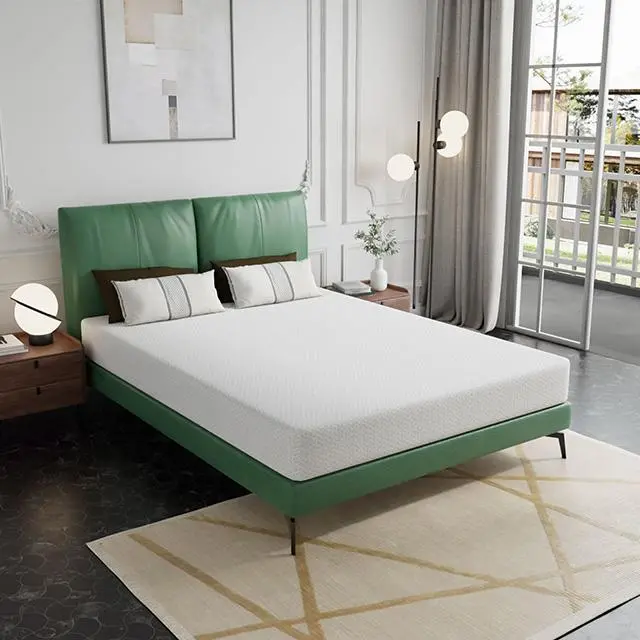 Forsythia 8" E.King Green Tea Gel Memory Foam 1