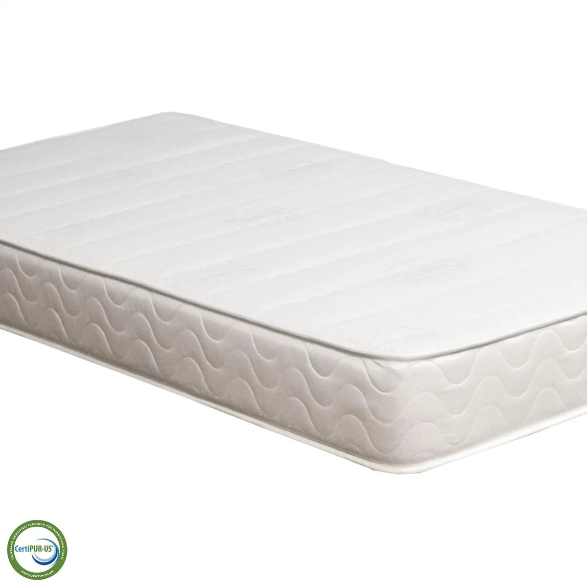 Cosmos White 8" Memory Foam Mattress, Queen 1
