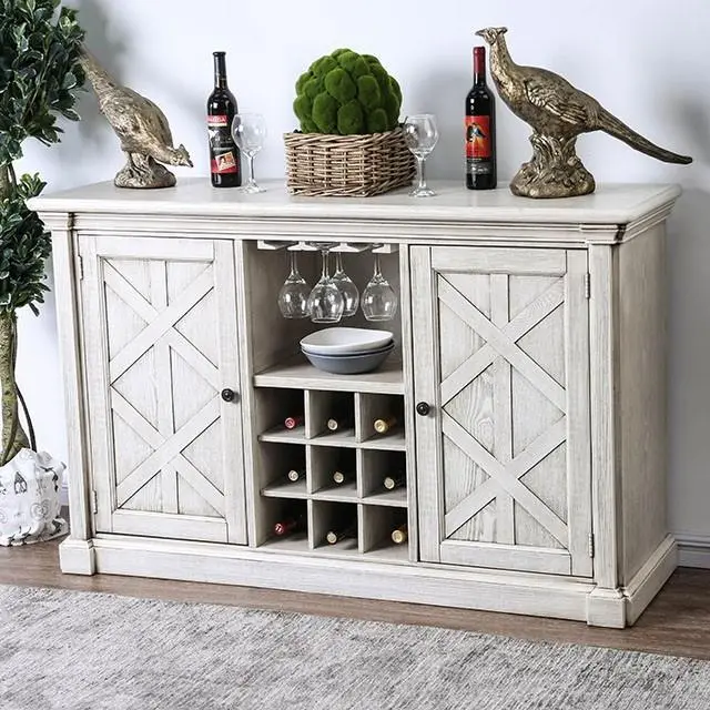 Georgia Antique White/Gray Server 1
