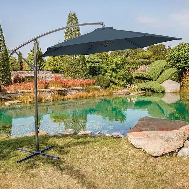 Glam Cantilever Umbrella W/ Led 1