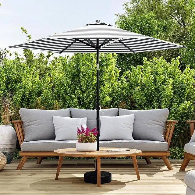 Halo Round Tilting Umbrella 1